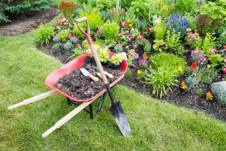 Garden bed maintenance