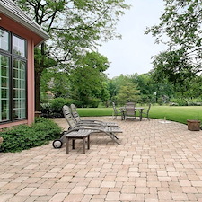 Patio paver cleaning and sealing