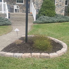 Curb-Enhancing-Stone-border-installation-and-refresh-in-Belle-Vernon-Pa 2