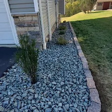 Full landscape renovation in West Newton, Pa