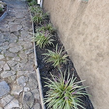 Full-yard-renovation-and-stone-border-install-in-Munhall-Pa 2