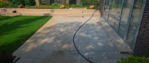 Limestone pressure washing cleaning and sealing in Pittsburgh, Pa