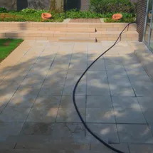 Limestone pressure washing cleaning and sealing in Pittsburgh, Pa