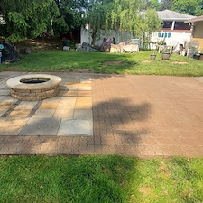 Revealing patio paver cleaning and sealing in Rostraver Township, Pa