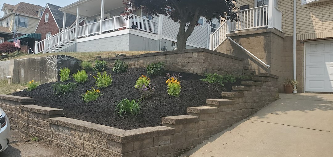 Transformative Hillside landscaping in Pittsburgh, Pa